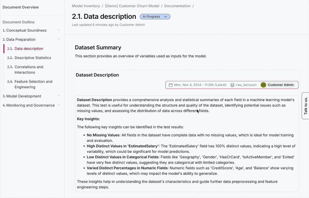 A gif showcasing detail expansion of test runs on the test result timeline